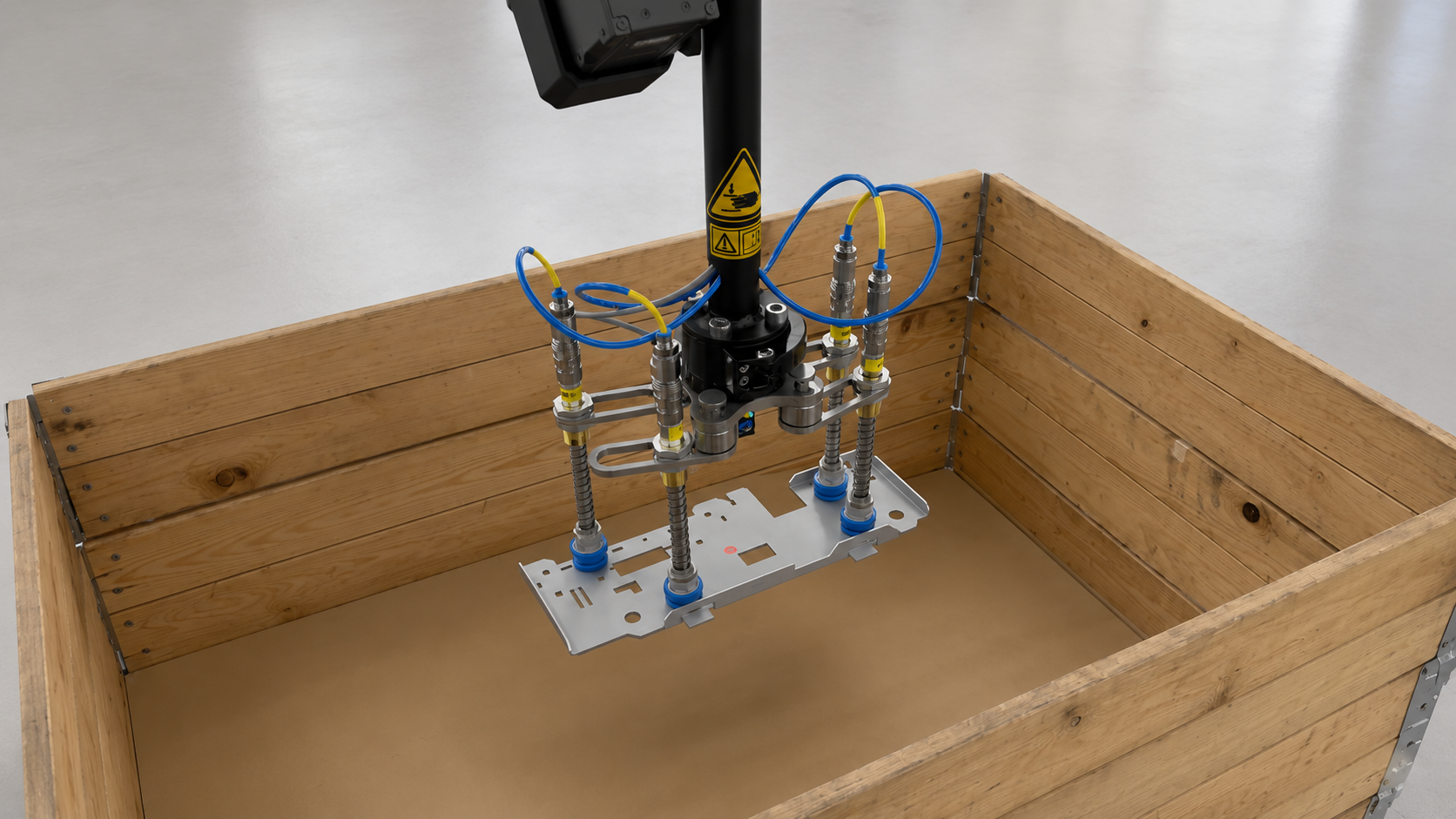 Roboter mit flexiblem Greifersystem
